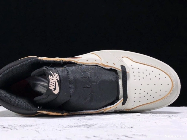 MaikeSneakers Air OG Bone x 1 Light SB Jordan Nike CD6578-006 High 0808
